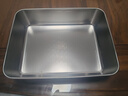 蘇德樂(lè )蘇德樂(lè )316不銹鋼方盤(pán)不銹鋼托盤(pán)菜盤(pán)餐盤(pán)燒烤盤(pán)飯盤(pán)鐵盤(pán)子長(cháng)方形 25cm*20cm*5cm 曬單實(shí)拍圖