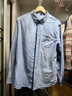 京東京造【純棉牛津紡】休閑襯衫男長(cháng)袖男襯衫外套襯衣春季男 灰藍色 41 曬單實(shí)拍圖