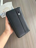 袋鼠手拿包男士真皮男包雙拉鏈大容量錢(qián)包大牌手包皮包手抓包新款正品 黑色 曬單實(shí)拍圖