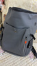 國家地理定制雙肩包大容量背包商務(wù)男士新款16寸內電腦包初高中用 黑灰色-升級款（可放16寸電腦） 曬單實(shí)拍圖