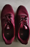 足力健老人鞋【孝敬爸媽】中老年輕便休閑散步鞋2431380J 女 酒紅 38 曬單實(shí)拍圖
