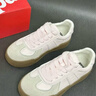 Kappa卡帕女鞋德訓鞋女2026新款鞋子女百搭板鞋輕便軟底運動(dòng)休閑鞋 奶茶粉 37 曬單實(shí)拍圖