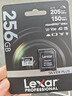 雷克沙（Lexar）TF卡 SDXC UHS-I V30 R205/W150 (1066x升級版) 大疆a(chǎn)ction4/5pro內存卡 影石運動(dòng)相機高速存儲卡 256GB升級版 視頻拍攝存儲TF卡 曬單實(shí)拍圖