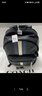 蔻馳（COACH）男包男士大號時(shí)尚潮流實(shí)用雙肩背包送男生禮物 PVC配皮黑灰色拼色3001QBOH0 曬單實(shí)拍圖