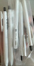 斑馬牌（ZEBRA）0.5mm按動(dòng)子彈頭中性筆 彩色學(xué)生繪畫(huà)簽字筆標注填色手賬筆水筆 JJ29-R1 白桿黑芯 5支裝 曬單實(shí)拍圖
