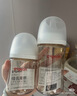 貝親（Pigeon）PPSU寬口徑防脹氣奶瓶240ml M號奶嘴 3個(gè)月+ AA191 曬單實(shí)拍圖