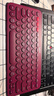 羅技（Logitech）時(shí)尚系列 K380 無(wú)線(xiàn)鍵盤(pán) 藍牙辦公鍵盤(pán) 女友 便攜超薄鍵盤(pán) 筆記本鍵盤(pán) 紅色 79鍵 曬單實(shí)拍圖
