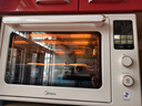 美的（Midea）Q40多功能電烤箱家用專(zhuān)業(yè)烘焙大容量 免預熱熱風(fēng)空氣炸烤箱四面搪瓷/彩屏屏顯/復脆 曬單實(shí)拍圖