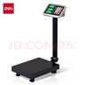 得力（deli）充電臺秤電子秤商用高精度落地賣(mài)菜電子稱(chēng)貨物磅秤計價(jià)大型工業(yè)用計數快遞秤 TE920 曬單實(shí)拍圖