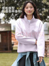 班尼路加絨衛衣女裝秋冬季新款搖粒絨加厚保暖女生上衣服潮流半拉鏈設計 杏#純色 【親膚保暖】 L 曬單實(shí)拍圖