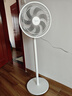 美的（Midea）電風(fēng)扇 家用七葉立式落地扇宿舍臥室輕音節能搖頭桌面小風(fēng)扇大風(fēng)力空氣循環(huán)風(fēng)扇 SAF30AC  曬單實(shí)拍圖