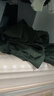 鴻赫純棉耐磨工作服套裝男勞保服春秋季電焊工服防燙建筑工裝汽修戶(hù)外 A款-軍綠套裝（純棉） XL /175（推薦115-135斤） 曬單實(shí)拍圖