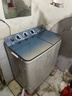 長(cháng)虹半自動(dòng)波輪洗衣機 家用老式雙缸雙桶 洗脫一體機 大容量脫水甩干機 以舊換新 洗脫21.8公斤【洗滌15公斤+脫6.8公斤】 雙缸 曬單實(shí)拍圖