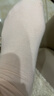 一宅一物襪子女純棉100%加厚中筒襪純色10A抗菌吸汗冬季透氣百搭簡(jiǎn)約長(cháng)筒 曬單實(shí)拍圖