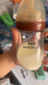 貝因美嬰兒玻璃奶瓶防脹氣0-1-3個(gè)月小寶寶寬口徑仿母乳斷奶奶嘴新生兒 曬單實(shí)拍圖