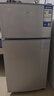 志高（CHIGO）小冰箱迷你小型家用冷藏冷凍兩用宿舍出租房用雙門(mén)辦公室電冰箱節能省電 【一級能效】76L銀色【全國聯(lián)保丨節能省電】 曬單實(shí)拍圖