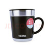 膳魔師（THERMOS）不銹鋼保溫杯辦公室馬克茶杯咖啡杯 JDC-351 350ml黑色 曬單實(shí)拍圖