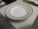 京東京造 餐具套裝 盤(pán)子碟子喬遷之喜陶瓷家用 金玉滿(mǎn)堂 盤(pán)子8英寸*4 曬單實(shí)拍圖