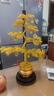赟婭金色搖錢(qián)樹(shù)發(fā)財樹(shù)招財擺件電視酒柜輕奢高檔裝飾喬遷新居開(kāi)業(yè)禮物 金色發(fā)財樹(shù)【帶旋轉底座】38cm 曬單實(shí)拍圖