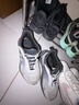 Under Armour童鞋兒童舒適跑鞋男女休閑透氣耐磨運動(dòng)童鞋舒適小白鞋 黑色 37.5 曬單實(shí)拍圖