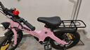 361°兒童自行車(chē)3-6-8歲雙碟剎寶寶腳踏車(chē)男女小孩輔助輪單車(chē)16寸粉色 曬單實(shí)拍圖