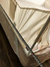 無(wú)印良品嬰兒防摔蚊帳 A類(lèi)帳紗床圍欄式寶寶防掉床蚊帳三開(kāi)門(mén)1.8x2米家用 曬單實(shí)拍圖