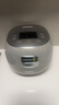 QUASHO日本品牌 無(wú)涂層316L不銹鋼球釜加厚內膽 低糖電飯煲 米湯分離瀝米飯 蒸飯鍋 3L家用 智能小電飯鍋 升級不銹鋼蓋-閃灰色【316L不銹鋼球釜膽】 3L 適用1-4人 曬單實(shí)拍圖