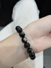蔻詩(shī)哲 COASZE天然黑曜石本命佛手串男款金曜石手鏈男士2026馬年本命年新年禮物 【生肖馬】大勢至菩薩 曬單實(shí)拍圖