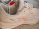 李寧吾躍3.0/4.0|減震跑步鞋女鞋輕便透氣網(wǎng)面軟底體測跳繩運動(dòng)鞋 【透氣賈卡】米白色-7 吾躍3.0 38 曬單實(shí)拍圖