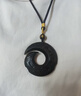 吉照堂天然真黑曜石吊墜馬年轉運護身符平安扣項鏈送男女士新年禮物掛件 【烏金黑曜石】馬年時(shí)來(lái)運轉吊墜 曬單實(shí)拍圖