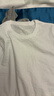 京舒棉京東自有品牌棉·男士純棉長(cháng)袖T恤青少年抗菌打底衫 白色 L 曬單實(shí)拍圖