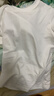 京東京造80支液氨棉女裝新款潮流打底衫短袖春裝女士t恤 白色 S 曬單實(shí)拍圖