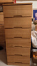 鵲棲 斗柜夾縫柜臥室斗柜收納多層實(shí)木整裝抽屜柜邊角柜 曬單實(shí)拍圖