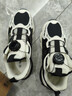 巴拉巴拉童鞋兒童運動(dòng)鞋男童透氣網(wǎng)面跑步鞋秋季鞋子旋鈕扣老爹鞋 黑白色調00391 34 (腳長(cháng)20.8-21.3/內長(cháng)22.4) 曬單實(shí)拍圖