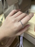 BJYLS999足銀滿(mǎn)天星戒指女小眾設計感輕奢食指戒素圈磨砂純銀尾戒禮物 S999足銀材質(zhì)（標刻足銀999） 曬單實(shí)拍圖