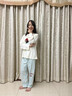 紅豆兒童睡衣女孩純棉2026新款春夏女童長(cháng)袖青少年卡通家居服套裝 30218 160 (M) 建議體重85-100斤 曬單實(shí)拍圖