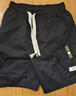 貓人（MiiOW）短褲男士夏季透氣輕薄工裝中褲休閑五分褲戶(hù)外運動(dòng)褲 黑色 XL 曬單實(shí)拍圖