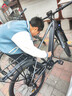 永久鋰電池助力電動(dòng)自行車(chē)禧瑪諾變速超長(cháng)續航山地車(chē)男女士雙碟剎單車(chē) F58摩天灰【助力續航約20-30KM】線(xiàn)碟 26英寸 曬單實(shí)拍圖