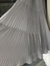她池松緊腰百褶仙女裙女2026春裝新純色優(yōu)雅大擺長(cháng)款半身裙 曬單實(shí)拍圖