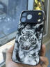 耐度（NaiDu）適用于蘋(píng)果iPhone17/16/15promax手機殼玻璃款水墨畫(huà)老虎國潮個(gè)性保護套17Pro時(shí)尚小眾男士外殼 iPhone 17 Pro Max 默認1 曬單實(shí)拍圖