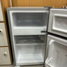 HYUNDAI（韓國現代）小冰箱迷你小型家用冷藏冷凍宿舍出租房辦公室雙開(kāi)門(mén)二門(mén)電冰箱節能省電 58L銀【日銷(xiāo)過(guò)百+租房必備】 曬單實(shí)拍圖