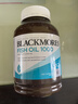 澳佳寶Blackmores澳洲天然深海魚(yú)油原味高含量Omega-3dha中老年輔助血脂 【經(jīng)典款】原味魚(yú)油 400粒*1瓶 曬單實(shí)拍圖