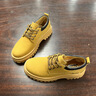Jeep吉普馬丁靴男春季新款低幫英倫風(fēng)潮流休閑皮鞋防滑工裝大黃靴子男 土黃【四季款】 標準運動(dòng)鞋碼 41 曬單實(shí)拍圖