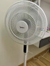 美的（Midea）電風(fēng)扇落地扇家用風(fēng)扇 立式輕音節能強風(fēng) 降溫空氣循環(huán)柔風(fēng)自然風(fēng) 桌面辦公室臥室宿舍客廳家用 【按鍵+遙控】七葉強風(fēng)35BR 曬單實(shí)拍圖