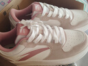 安踏女鞋輕松板鞋厚底小白鞋春季新款皮面防潑水休閑輕便運動(dòng)板鞋女 【軟萌櫻花粉】-小紅書(shū)爆款 38 【官方正品-假一賠十】 曬單實(shí)拍圖