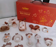 迪士尼新生兒見(jiàn)面禮嬰兒玩具禮盒滿(mǎn)月禮物寶寶安撫禮盒手搖鈴送周歲禮物 曬單實(shí)拍圖