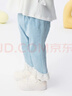 巴拉巴拉【商場(chǎng)同款】寶寶褲子女童牛仔褲夏季薄款甜美潮 牛仔淺藍88101 90 曬單實(shí)拍圖