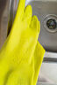 越南進(jìn)口 橡膠手套 中號 3副裝 淺綠色 3件 曬單實(shí)拍圖
