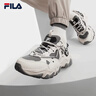 斐樂(lè ) 斐樂(lè )官方男鞋FLUID 5復古運動(dòng)鞋貓爪鞋休閑老爹鞋 銀綠色/高調灰-SH 42 曬單實(shí)拍圖