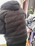 鴨鴨（YAYA）輕薄羽絨服男2025秋冬新款連帽休閑百搭保暖羽絨外套HG 極致黑色 2XL 185/100A 曬單實(shí)拍圖